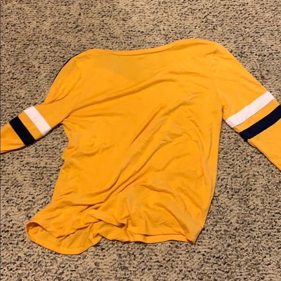 arizona long sleeve yellow tee shirt - Picture 3 of 4